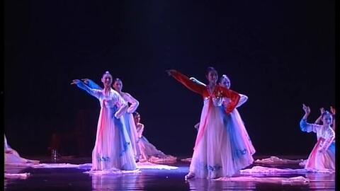 长白瀑布舞蹈视频,探寻自然与艺术的完美融合