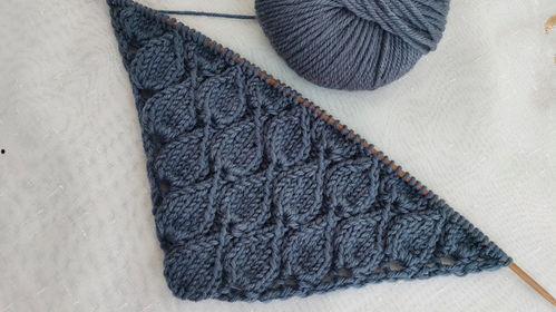 三角围巾编织视频,跟随视频轻松学会编织技巧